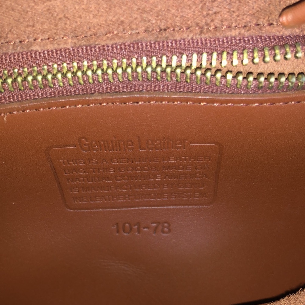 PreOwned Small Backpack Deep Tan - Picture 7 of 12